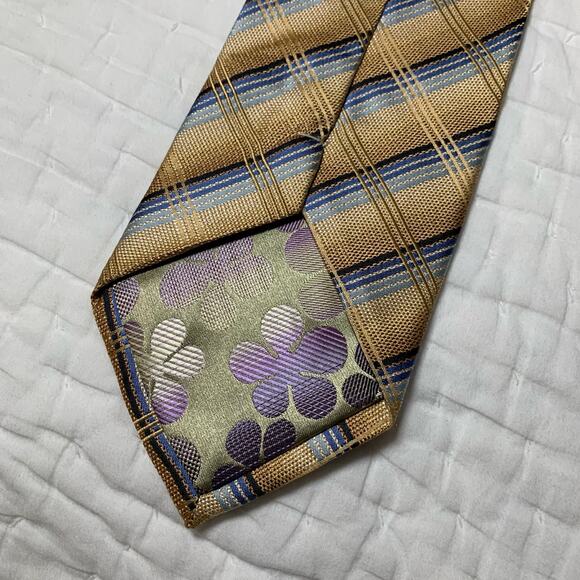 Roberto Villini Couture Men’s Tie - Picture 5 of 5